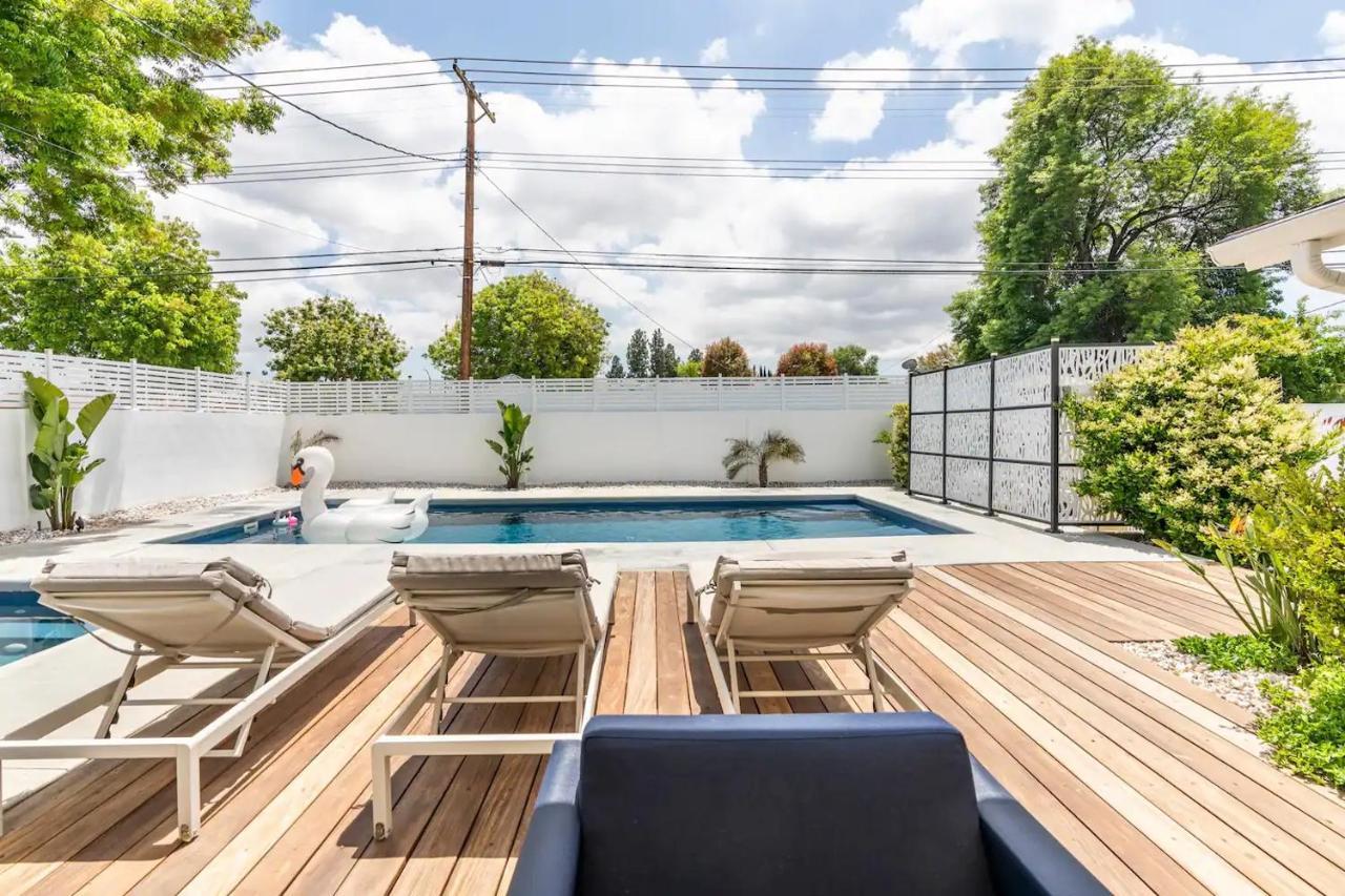 New Luxury Entertaining House With Pool Spa Sauna Tesla Charger Pets Los Ángeles Exterior foto