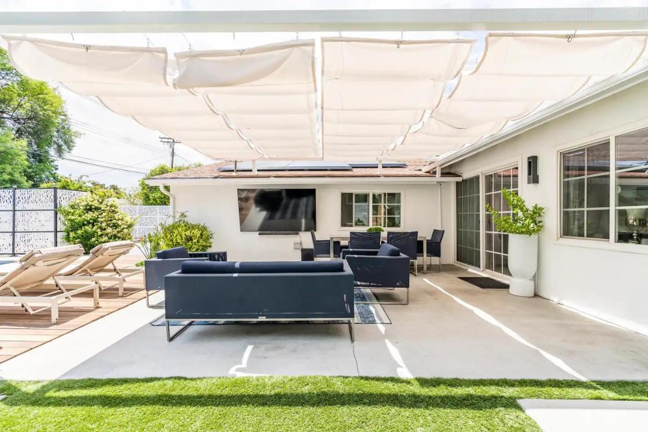 New Luxury Entertaining House With Pool Spa Sauna Tesla Charger Pets Los Ángeles Exterior foto